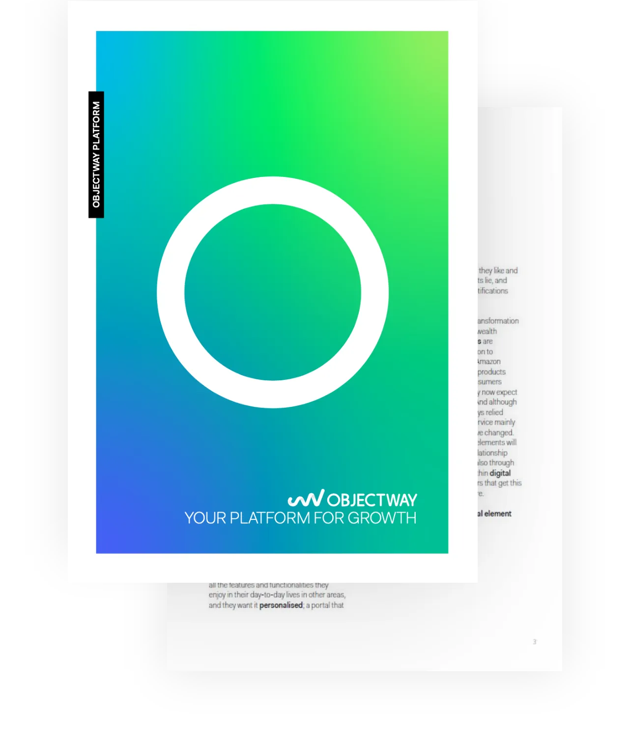 Objectway Platform Brochure