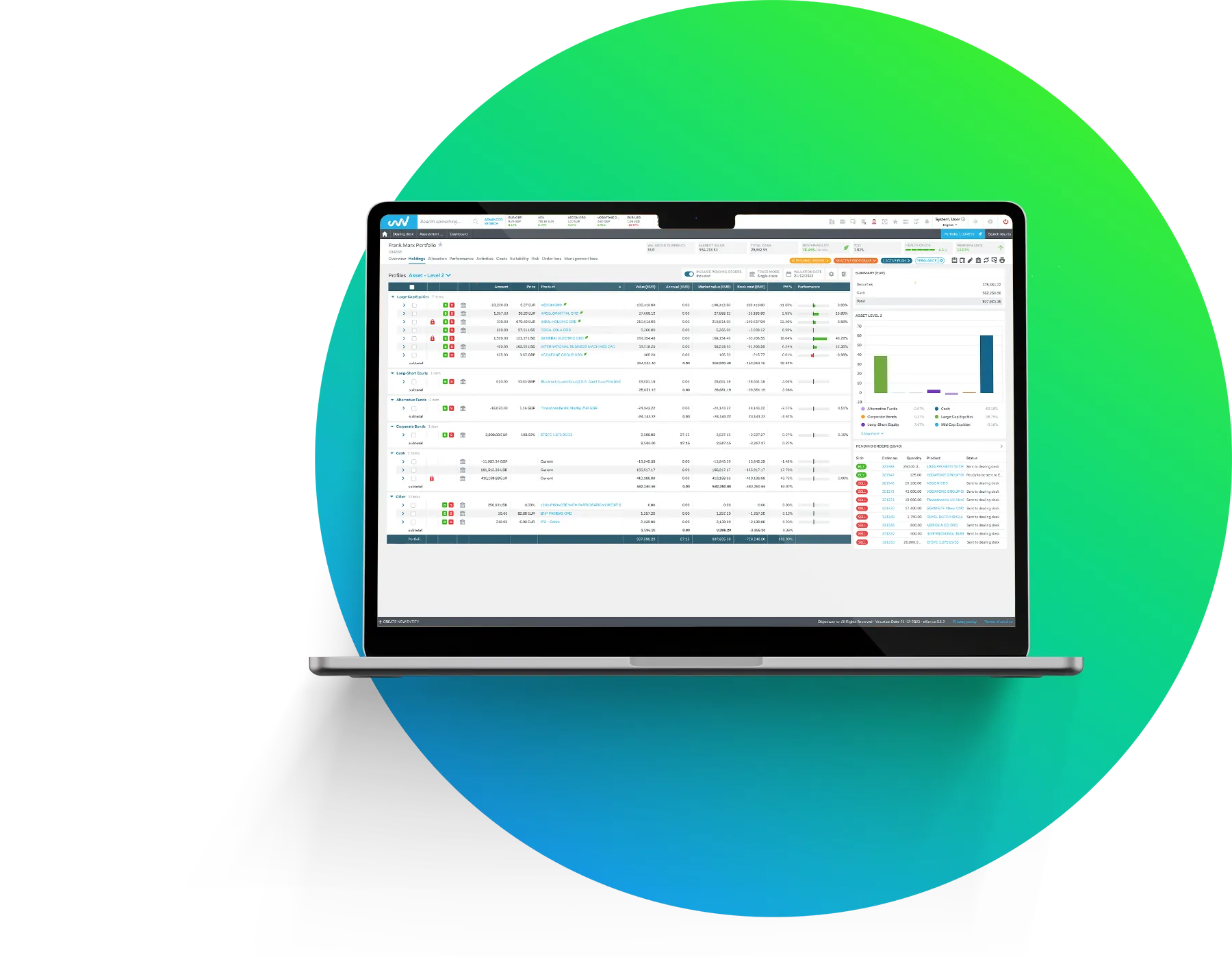 Digital Wealth Solution Portfolio Management