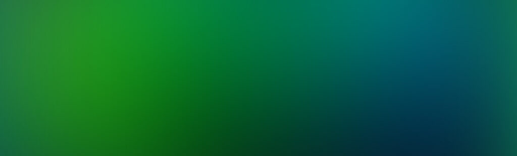 Abstract gradient background transitioning from lime green on the left to teal-blue on the right.