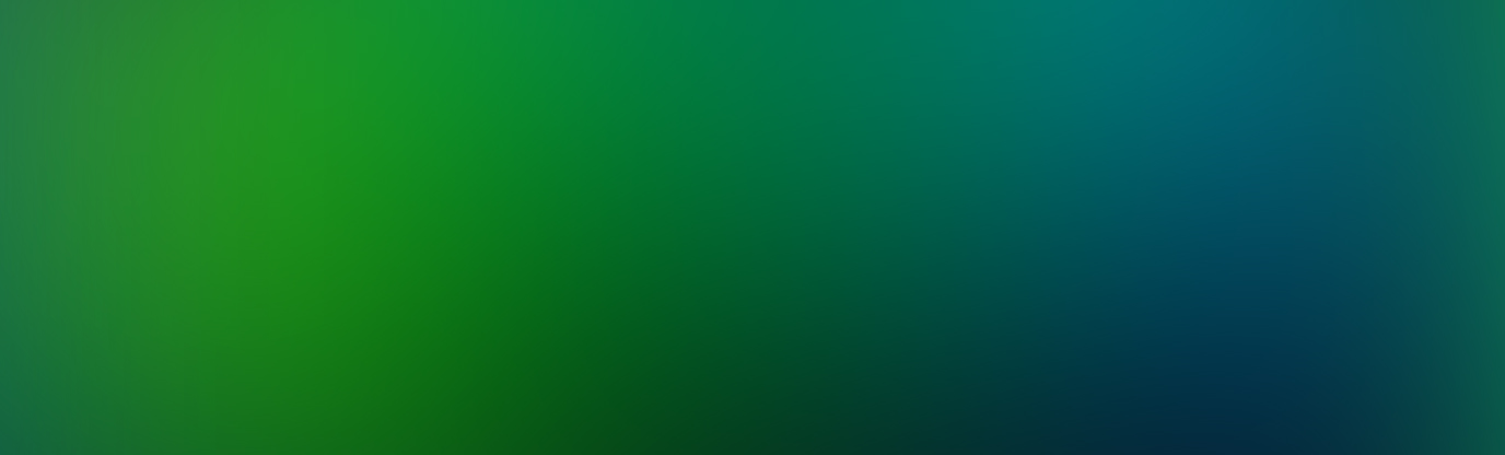 Abstract gradient background transitioning from lime green on the left to teal-blue on the right.