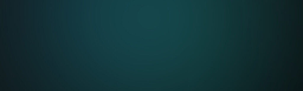 Teal gradient background with a subtle vignette and darker edges for a calm, abstract backdrop.