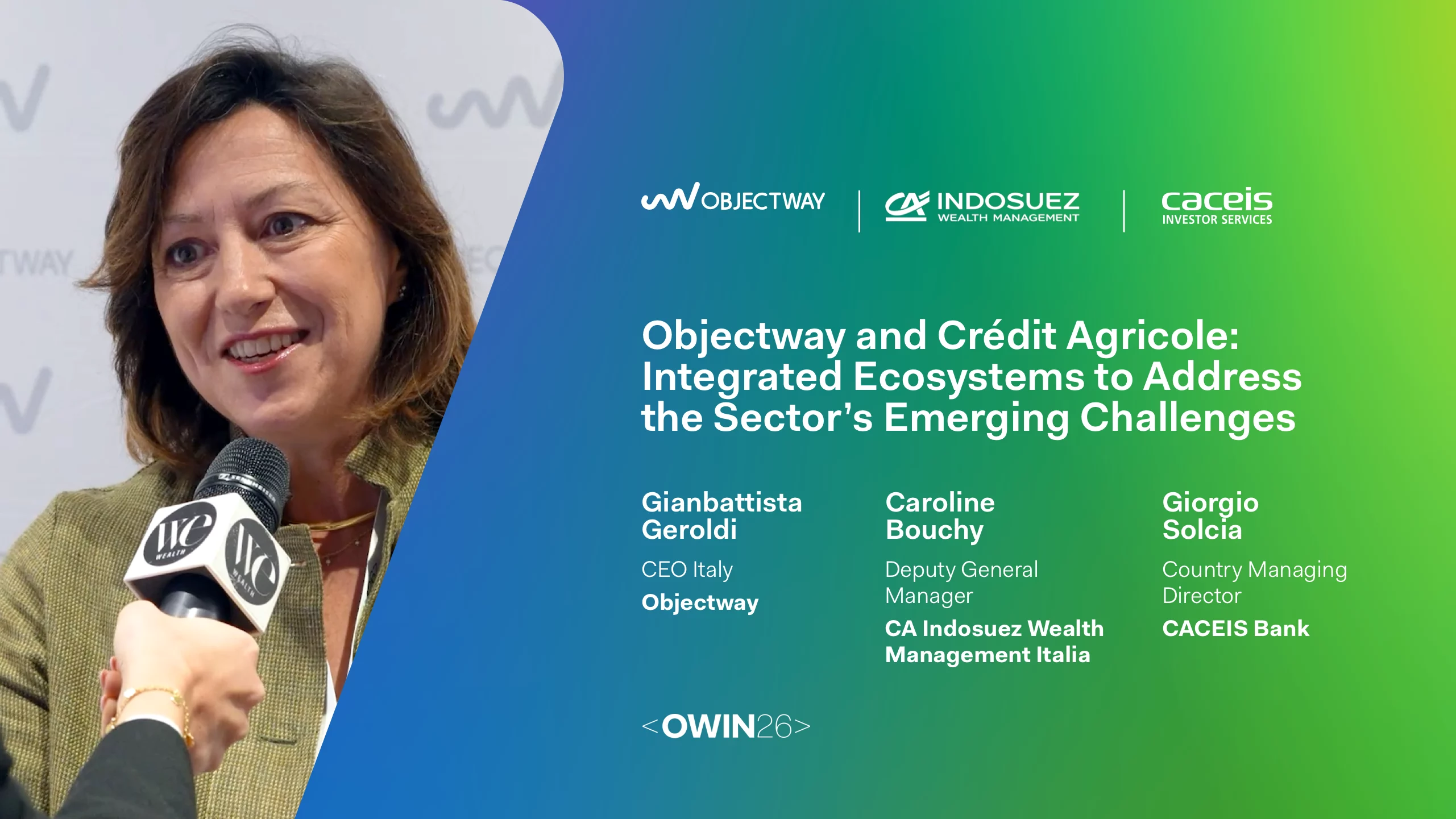 Objectway and Crédit Agricole: Integrated Ecosystems to Address the Sector’s Emerging Challenges