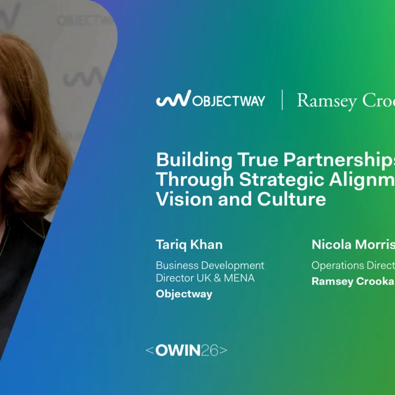 Building True Partnerships Through Strategic Alignment, Vision and Culture